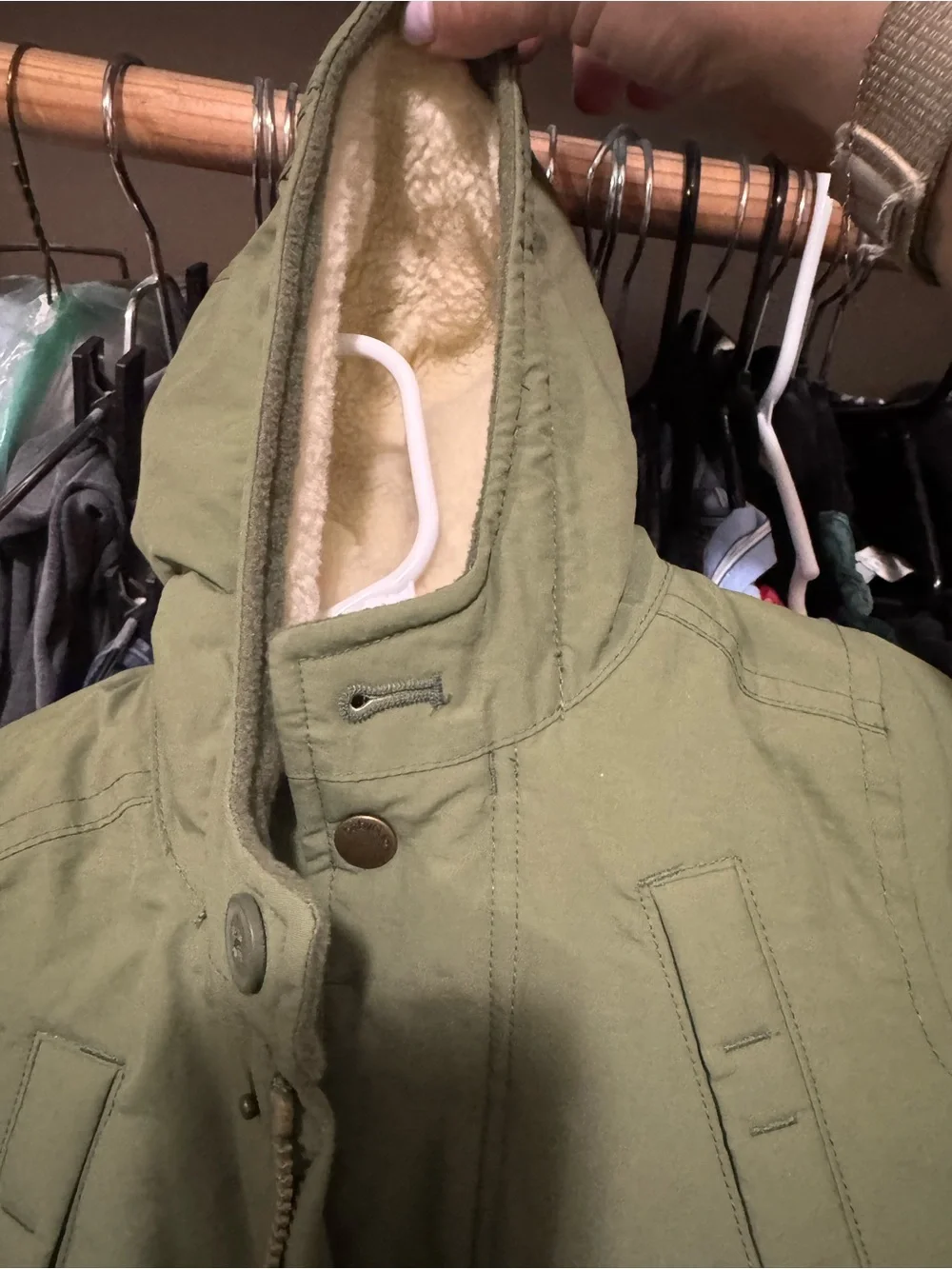 GAP warm olive